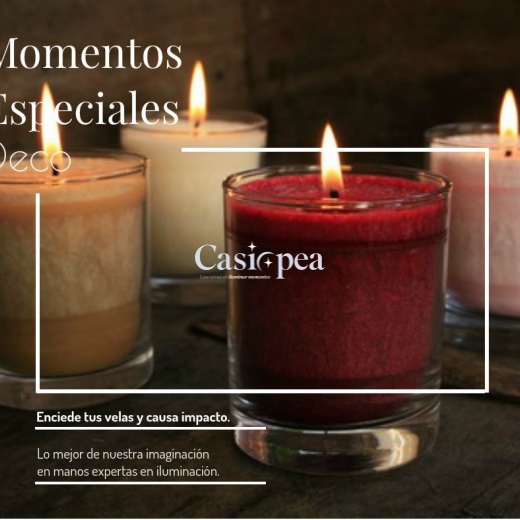 Vela Vaso Cristal