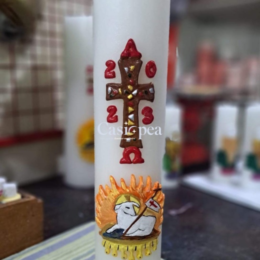 Alto Relieve Cirio Pascual #5